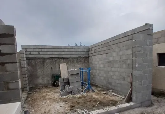 Création un escalier extérieur sur Bollène